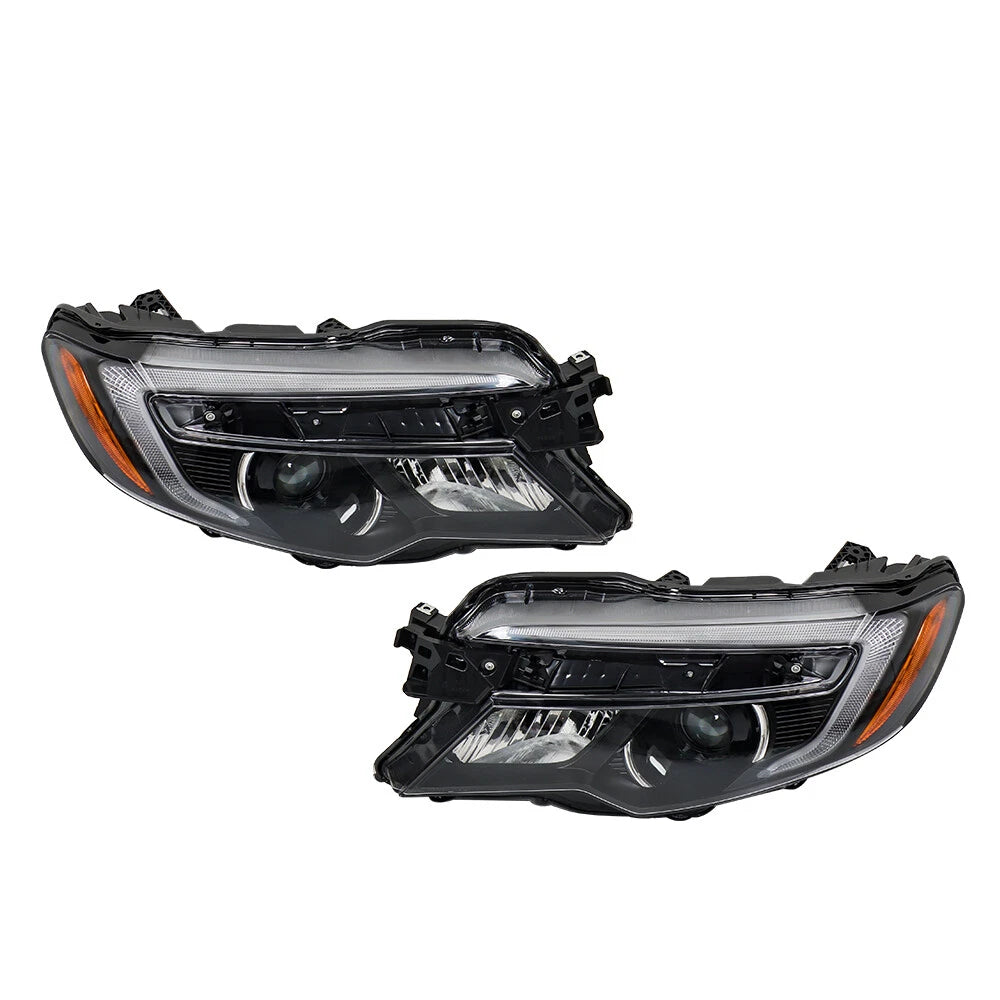 Projector Headlights with LED DRL for Honda Pilot (2016–2018) Ridgeline (2017–2020)
