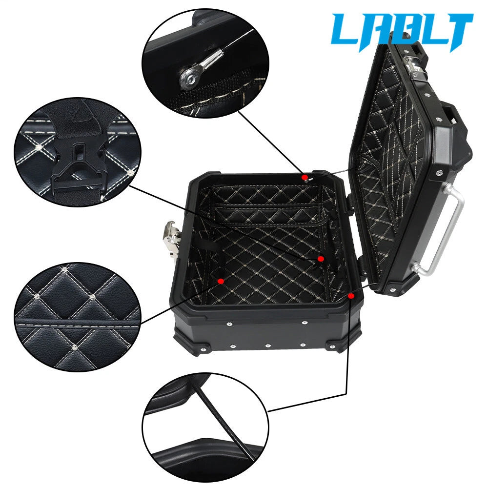 Top Case Tail Box for LABLT 22L Motorcycle (Waterproof, Scooter)