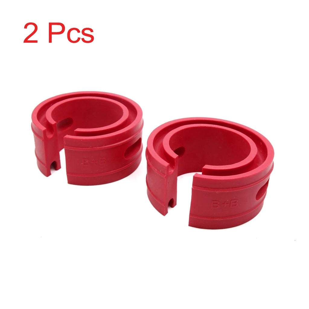 2pcs Rubber Power Cushion Buffer for Car Shock (Universal Fit)