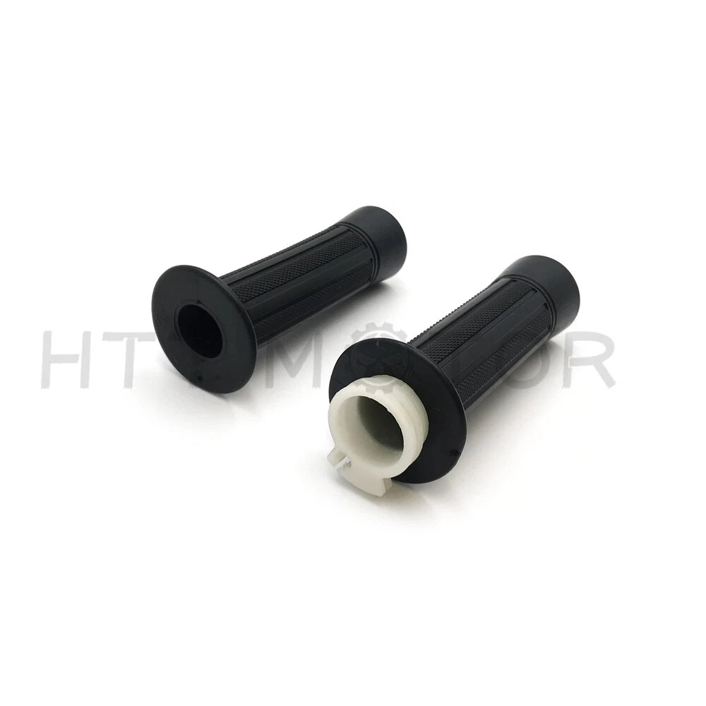 2X 7/8" Rubber Handlebar Hand Grips for Motorcycle Cafe Racer (US)
