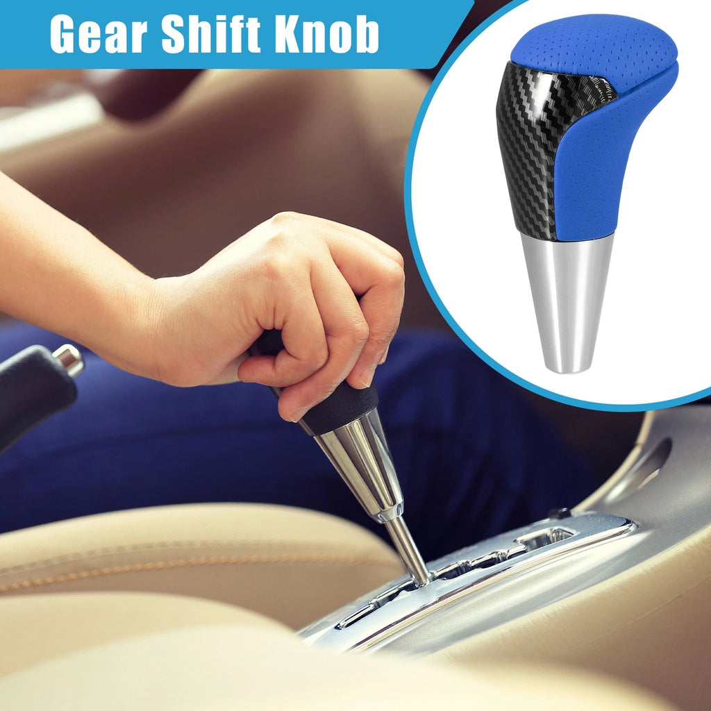 Gear Shift Knob Carbon Fiber Pattern Replacement for Toyota (2007–2015)