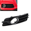 Fog Light Grille Cover with Chrome Ring for Audi A3 8P (2009–2012)