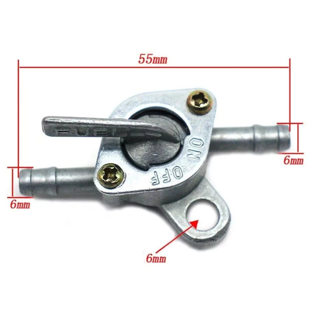 2X Fuel Tank On-Off Switch Tap Valve Petcock for 90cc-250cc ATV
