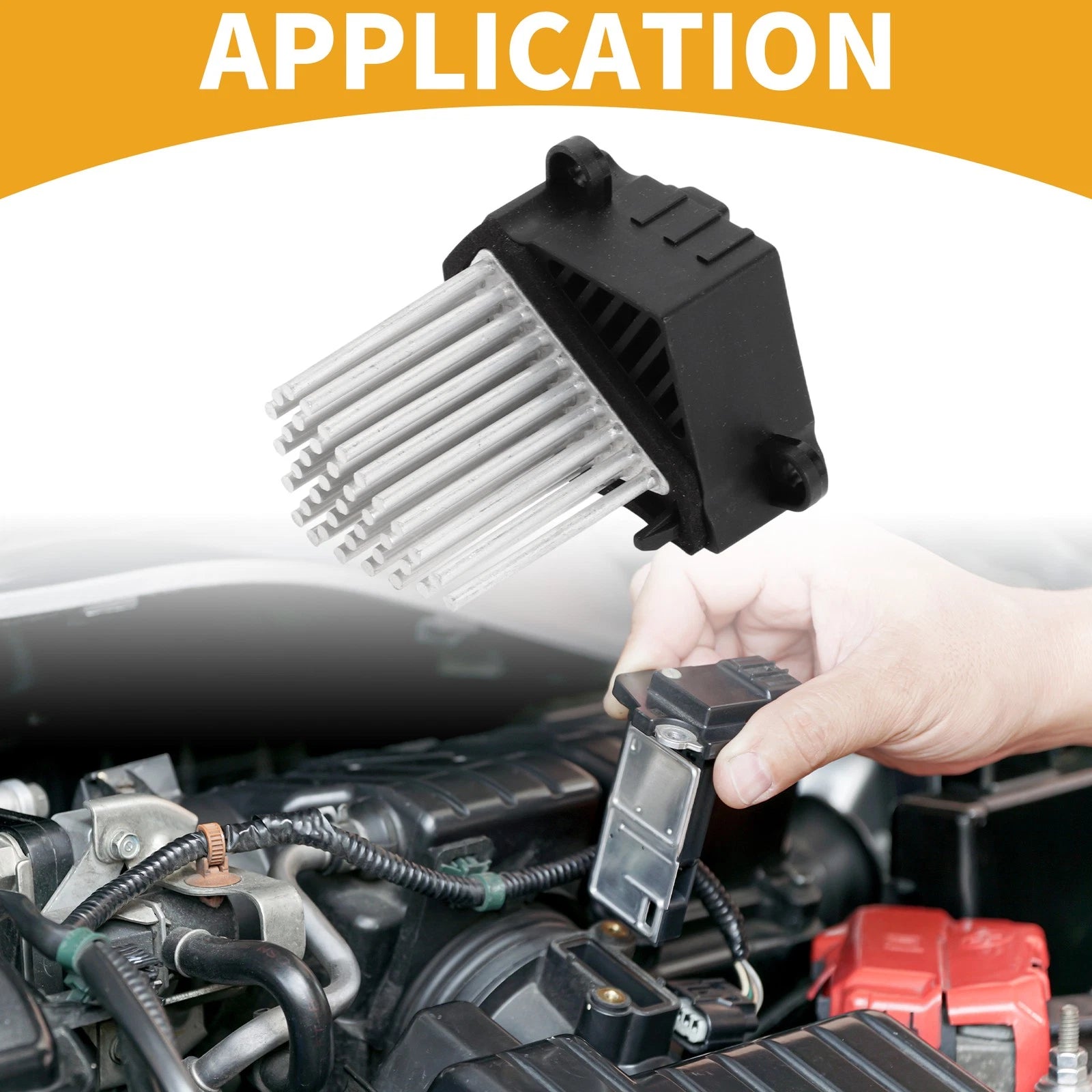 HVAC Blower Motor Resistor Replacement for BMW X5 (2007–2013)