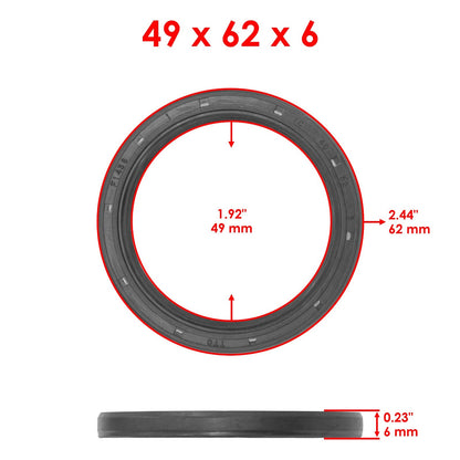 Wheel Bearing and Seals Kit Front for Yamaha Blaster 200 YFS200 (1988–1988)