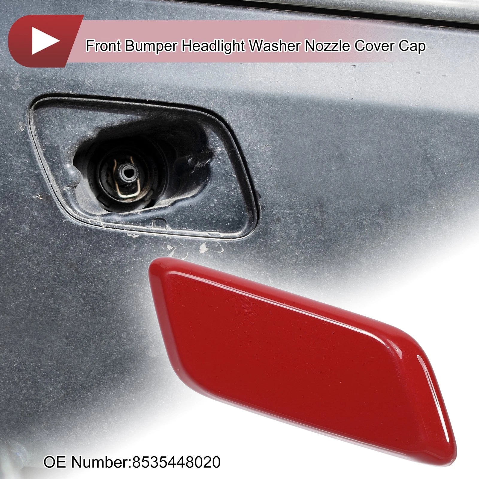Front Right Headlight Washer Nozzle Cover Replacement for Lexus RX350 (2013–2015)