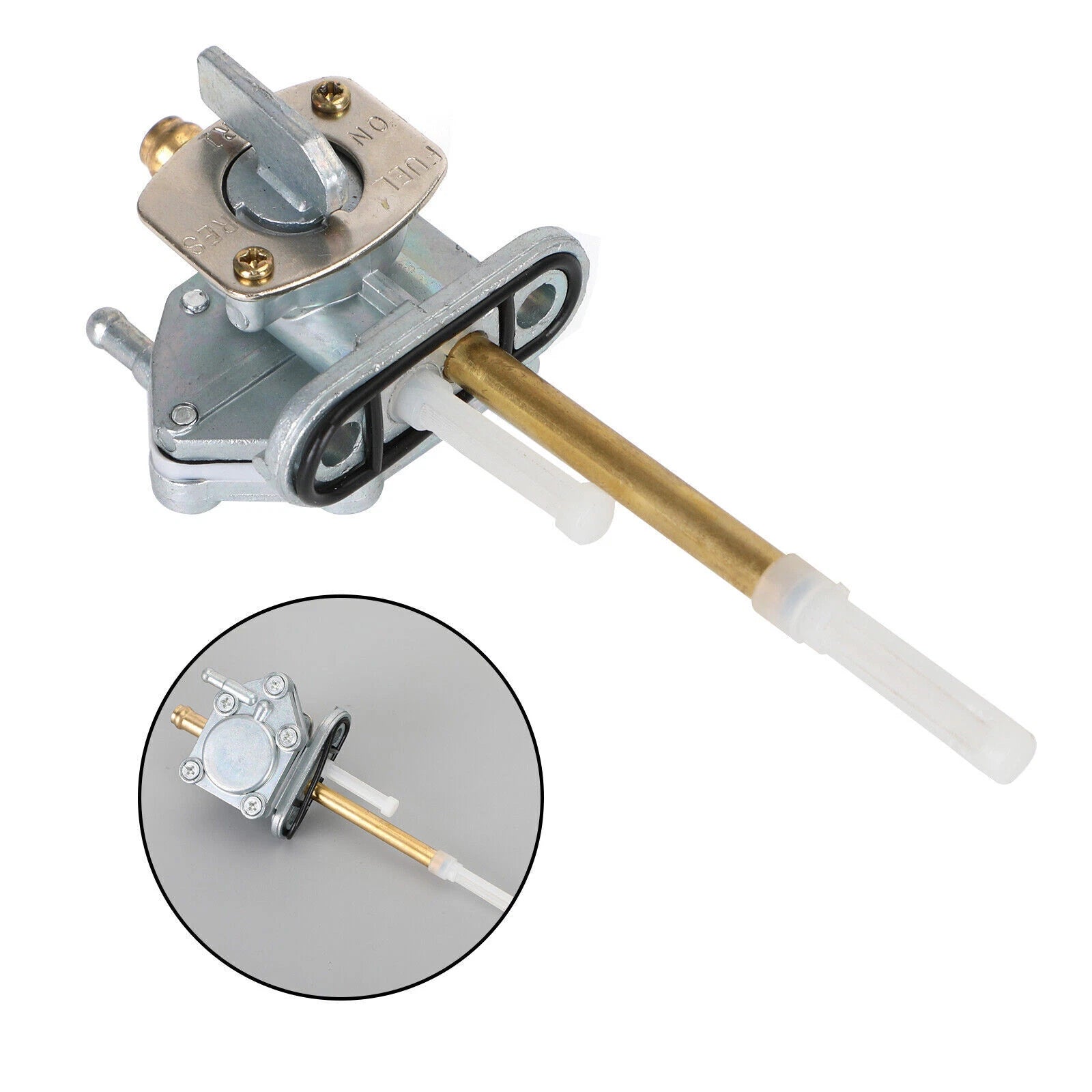 Gas Tank Fuel Cock Valve Petcock for Suzuki DR-Z400S (2000–2019), DR-Z400SM (2005–2021)