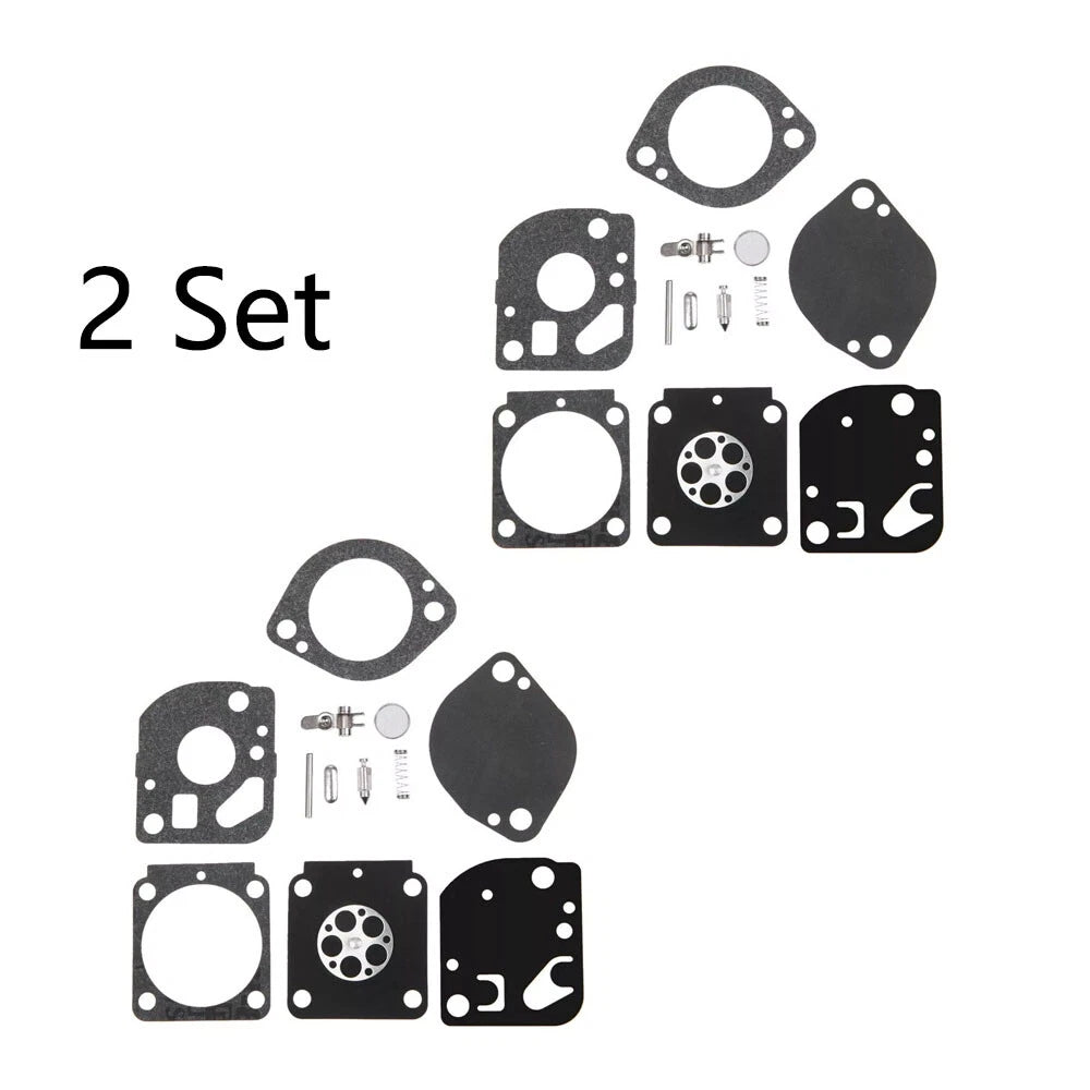 Set of 2 Carb Kits for STIHL FS100 FS130 FS150 KM100 BR500 Zama C1Q-S99 RB-134