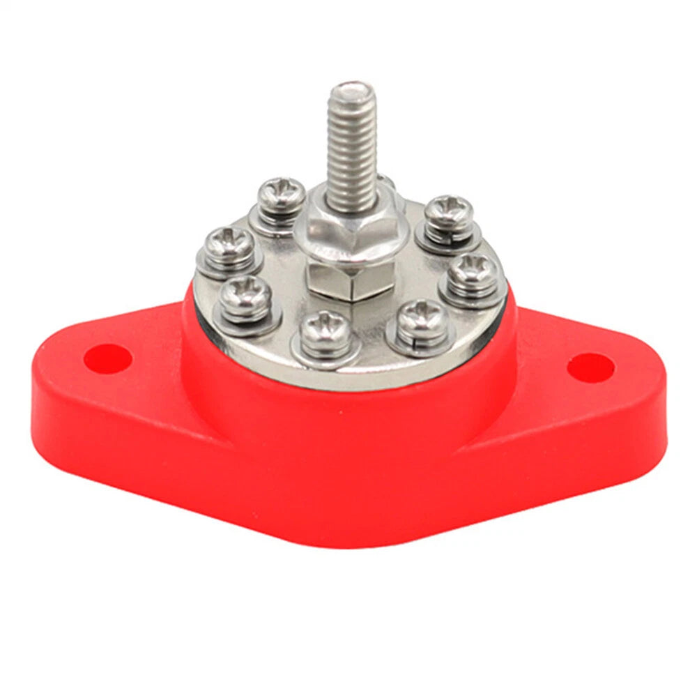 Car Battery Junction Post Bus Bar Power Distribution Block M6 for Universal