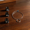 4X Glass Magnifier Loop 5x 15x for Jewelry Use