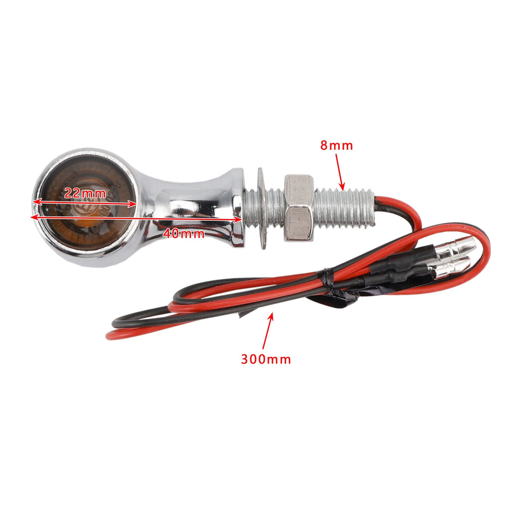 12V LED Turn Signal Indicator Light for Suzuki Motorcycle (Universal)