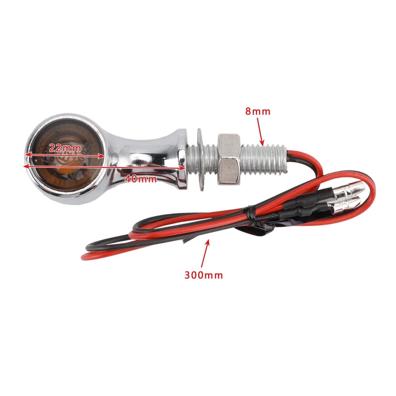 12V LED Turn Signal Indicator Light for Suzuki Motorcycle (Universal)