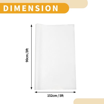 Matte White Protective Car Wrap Film 152x90cm 5.5mil for Universal (Universal)