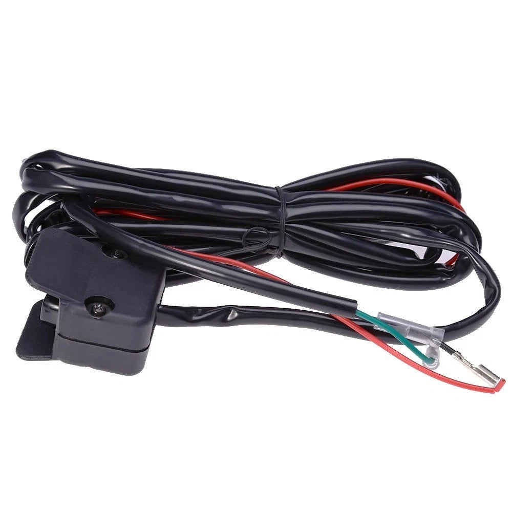 12V Winch Thumb Switch Rocker Style with Mounting Bracket for Outdoor Use
