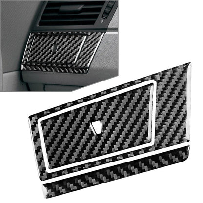 Carbon Fiber Passenger Side Dashboard Glove Box Panel Cover For BMW X3 E83 04-10
