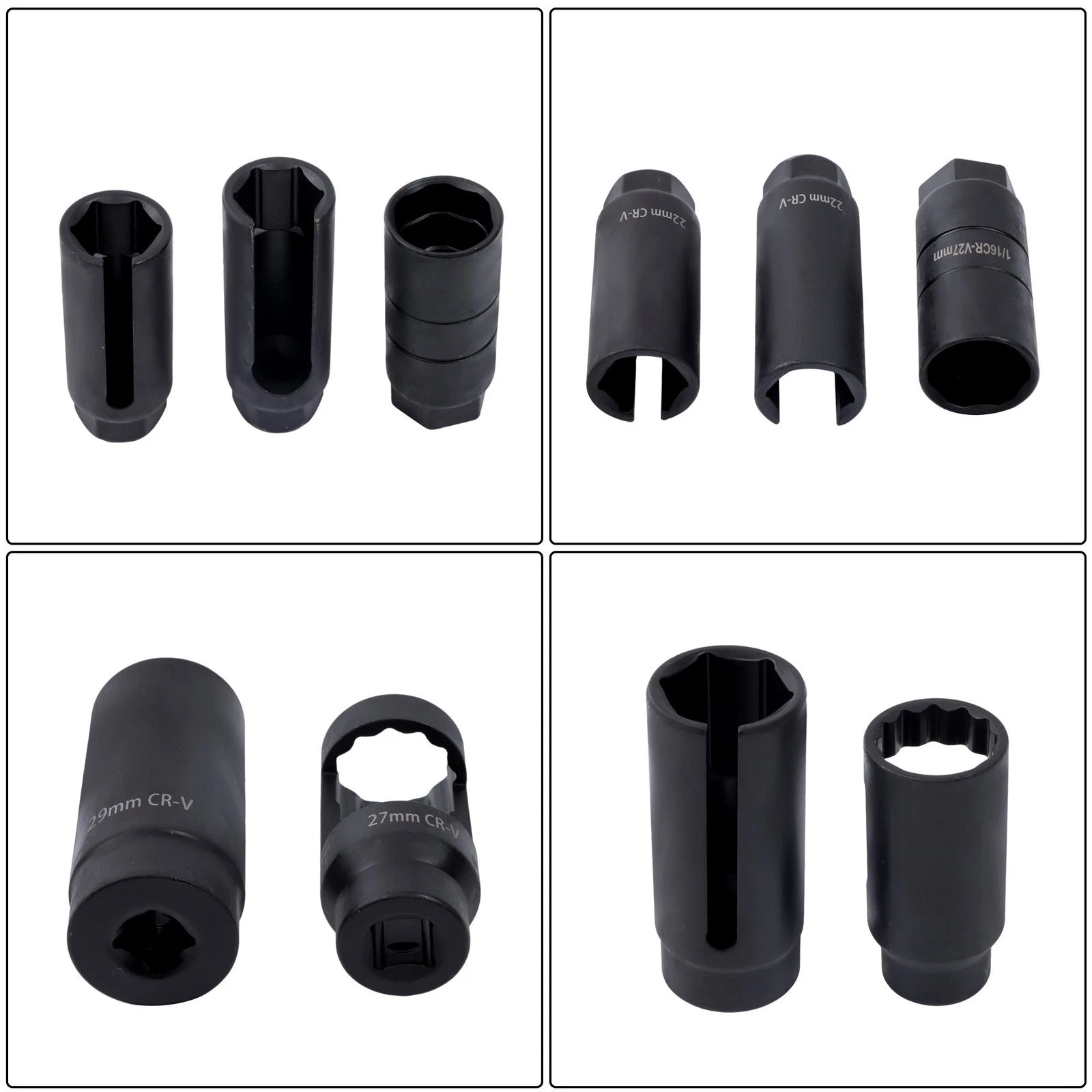 7Pcs O2 Oxygen Sensor & Oil Pressure Sending Unit Socket Set for