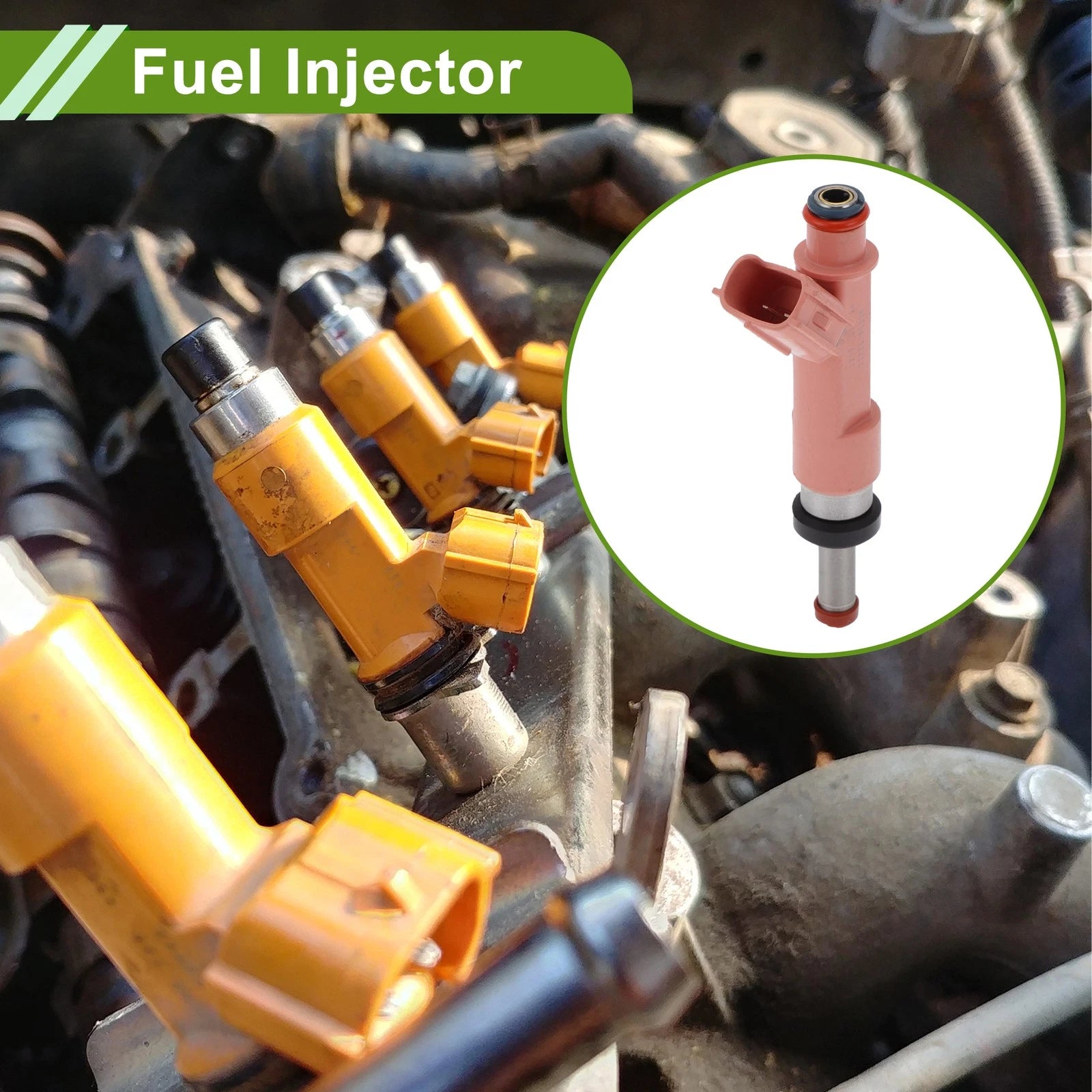 Fuel Injector Replacement for Toyota Corolla 2RZ-FE (2009–2013) 1 Pc