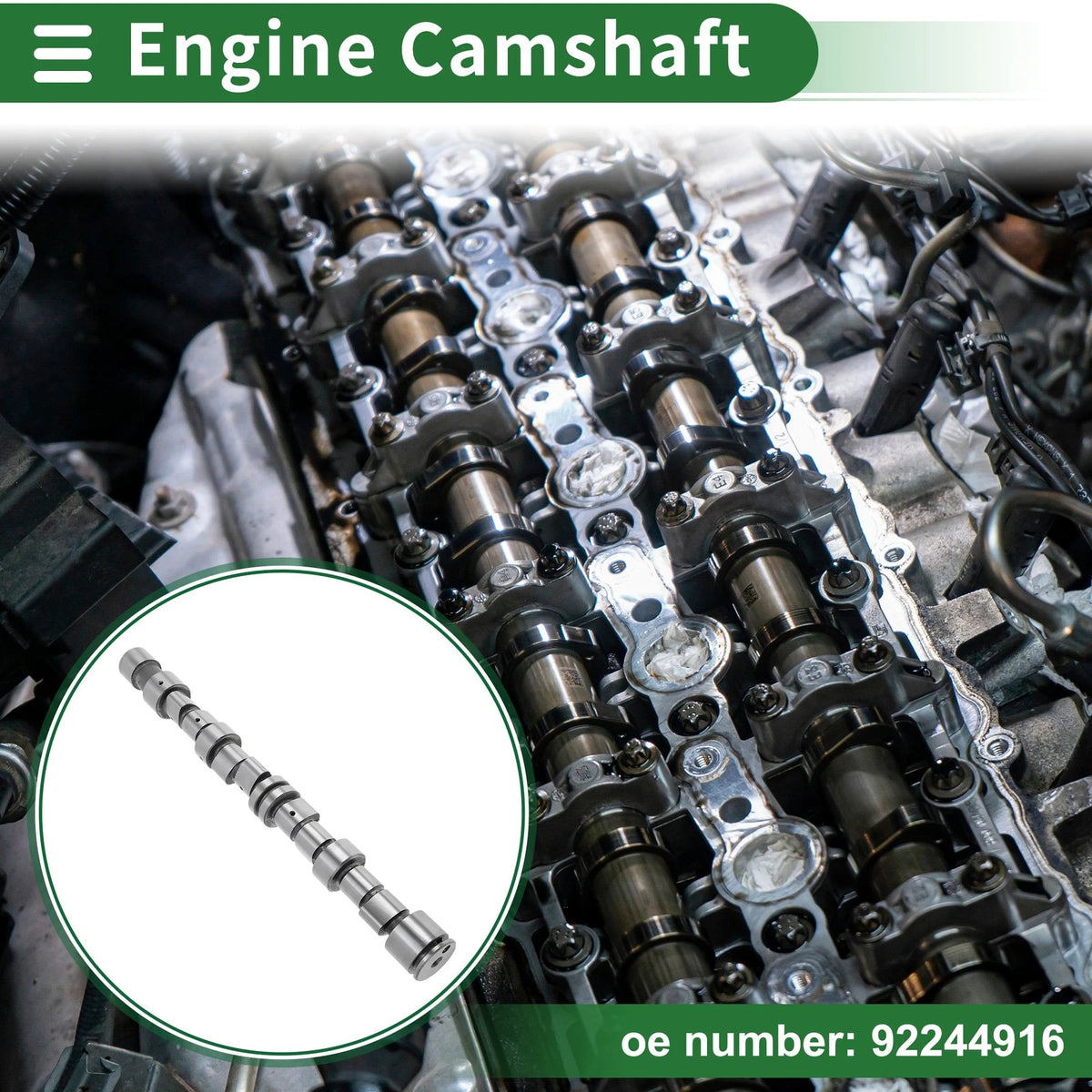 Camshaft for Chevrolet Corsa 1.6 (1994–2010) No. 92244916