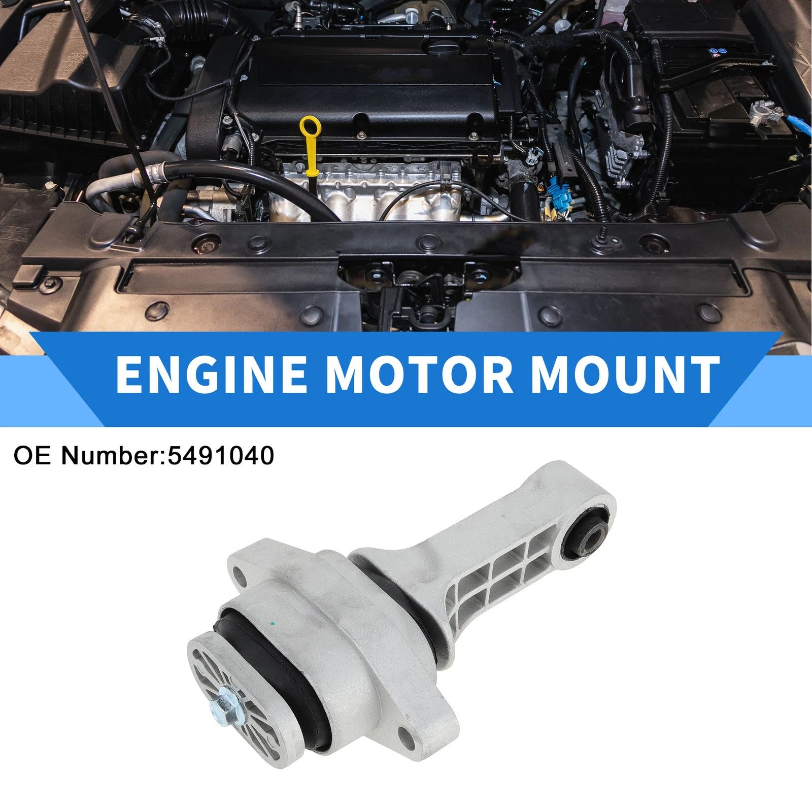 Engine Motor Mount Replacement for Chevrolet Lova (2006–2011) 1.4L AT
