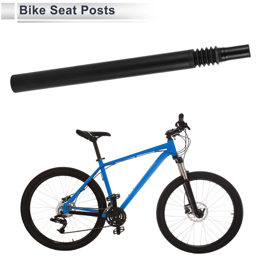 Bike Seat Post 33.9x400mm Shock-absorbing Saddle Post for Universal (2005–2015)