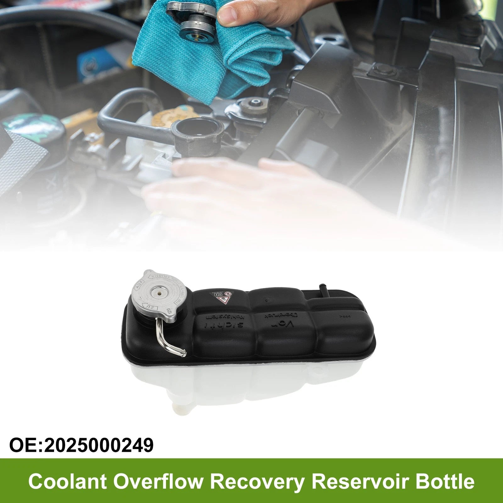 Coolant Expansion Overflow Tank Replacement for Mercedes-Benz C230 (1994–1998)
