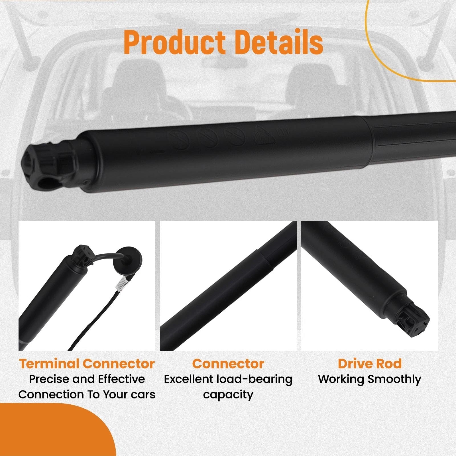 Power Hatch Left Rear Lift Support for Volvo XC60 (2012–2017) 31298576