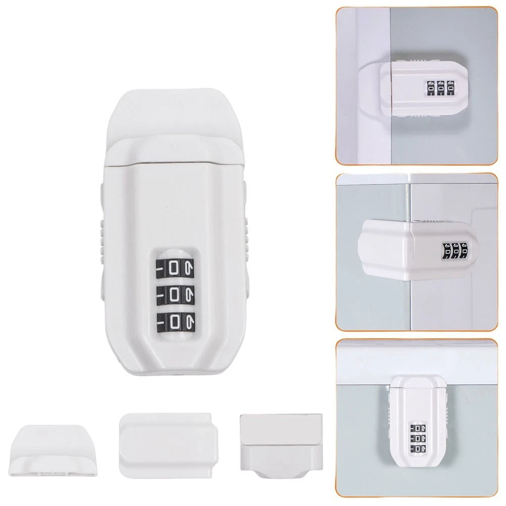 3-Digit Keyless Password Lock for Cabinets and Drawers
