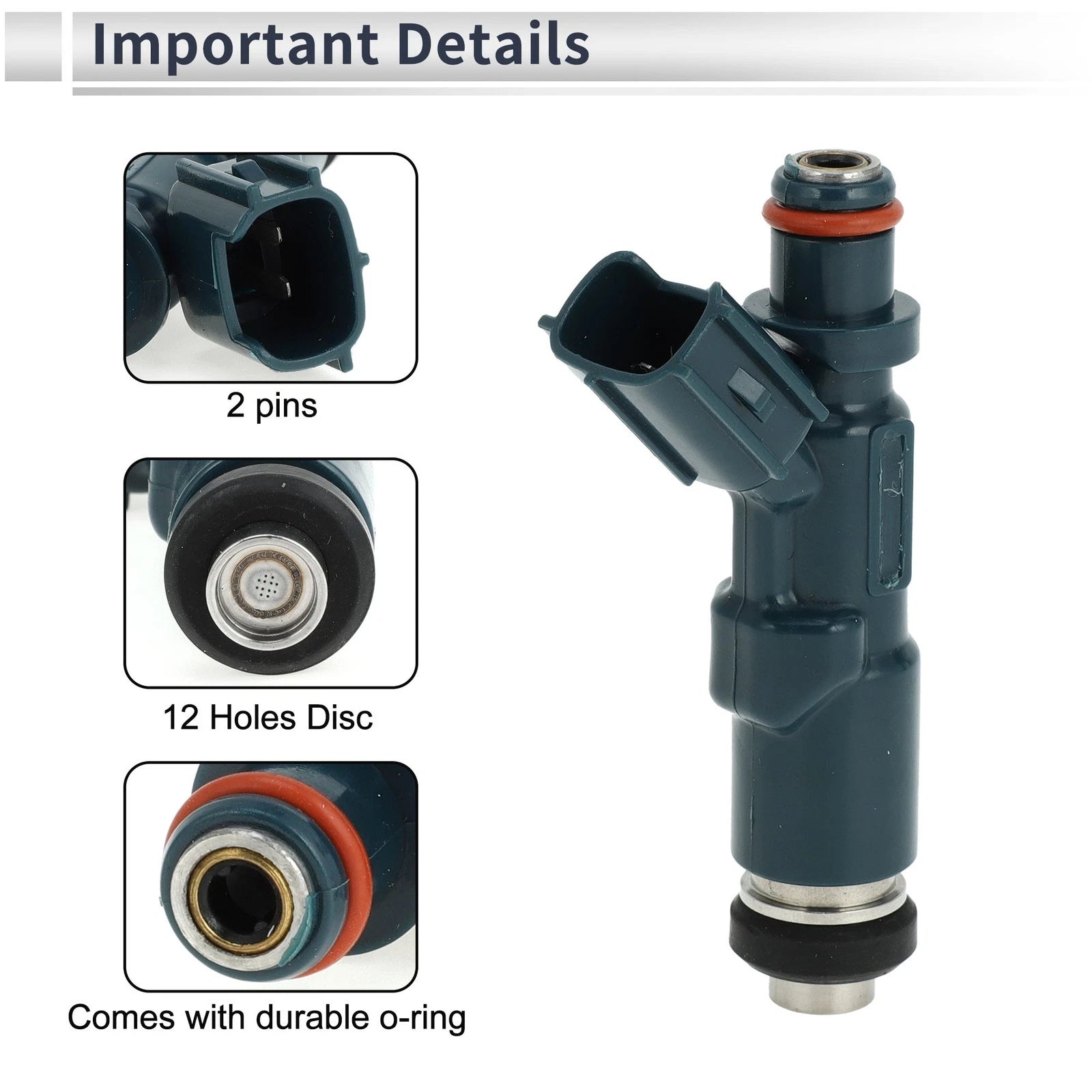 Fuel Injector Replacement for Toyota Prius 1.5L (2001–2009) 1 Piece