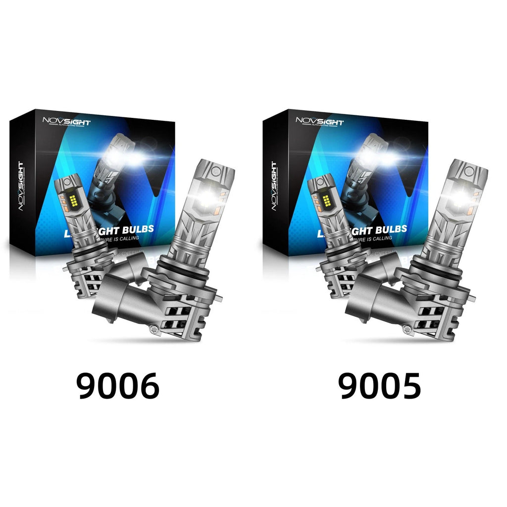 2X 9005 9006 LED Headlight Bulbs for