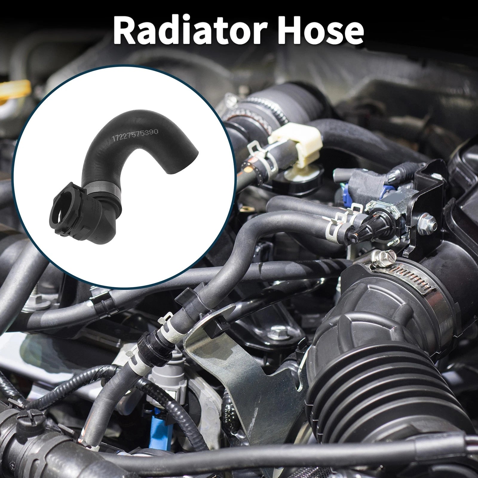 Radiator Hose Replacement for BMW 7 Series 2008–2015 Coolant Pipe