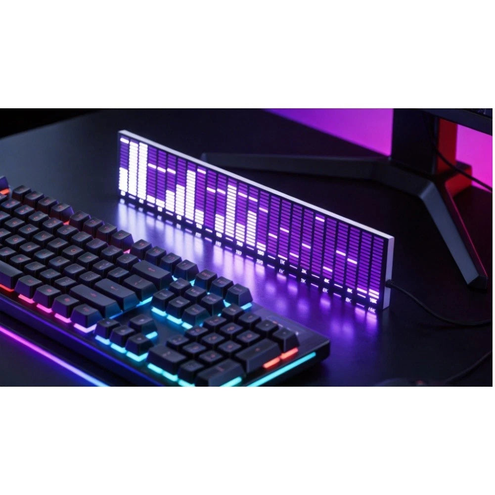 Audio Driven LED Light with Voice Control for Automobile