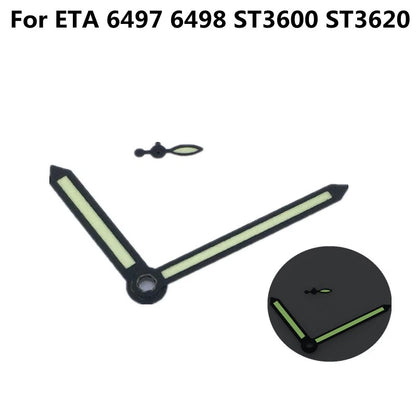 Luminous Watch Hands for ETA 6497 6498 Seagull ST3600 ST3620