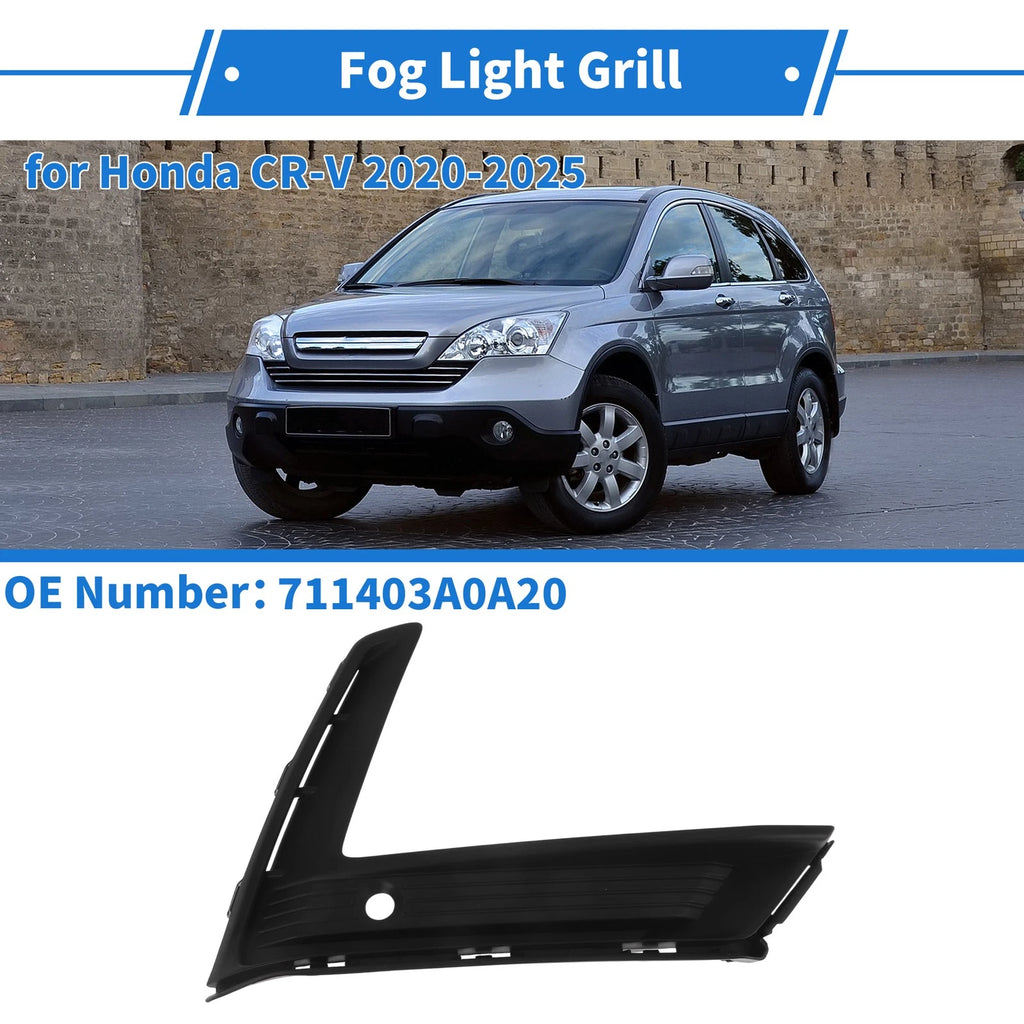 Front Right Fog Light Grill Replacement for Honda CR-V (2020–2025)