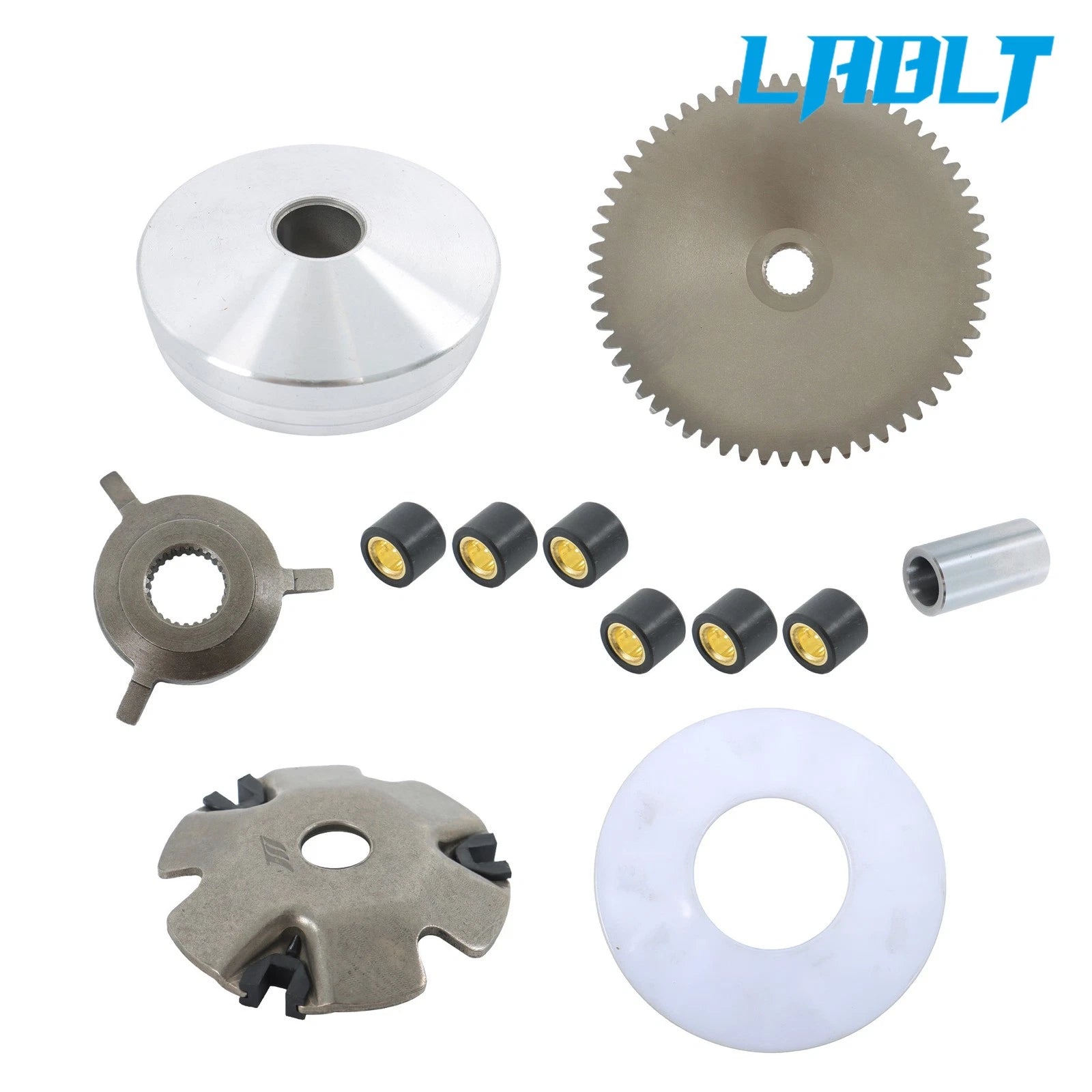 Clutch Variator Assembly for GY6 49cc 50cc Scooter (2000–2023)