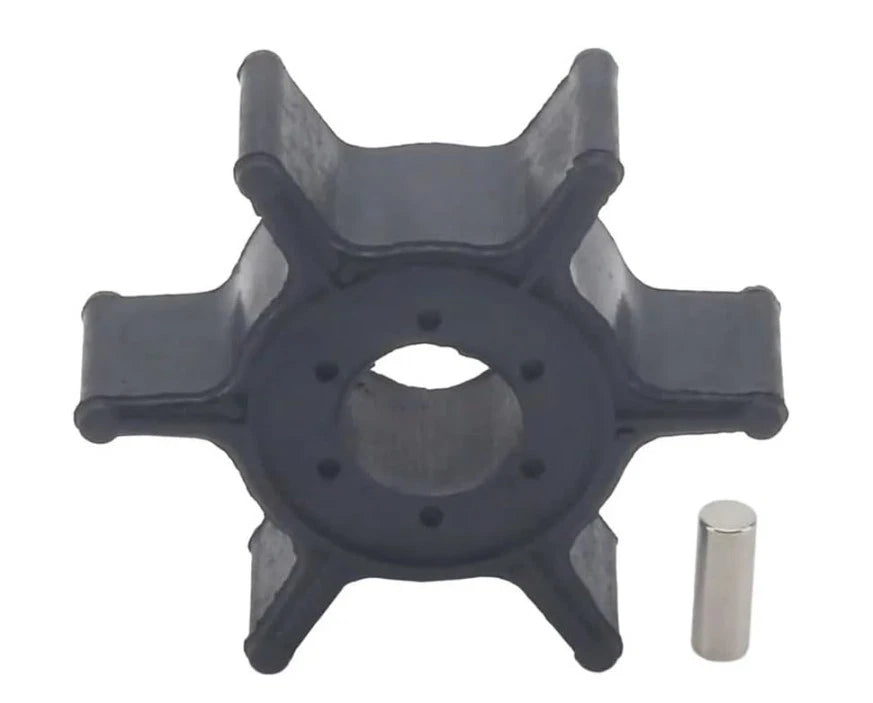 Water Pump Impeller with Pin for Yamaha 4 Stroke 4-6 HP Outboard (1990–2023)
