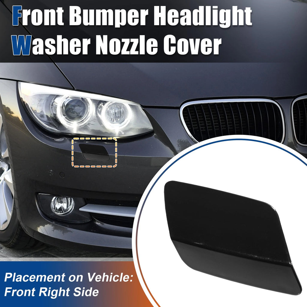 Right Front Bumper Washer Nozzle Cover Replacement for BMW E92 E93 (2011–2013)