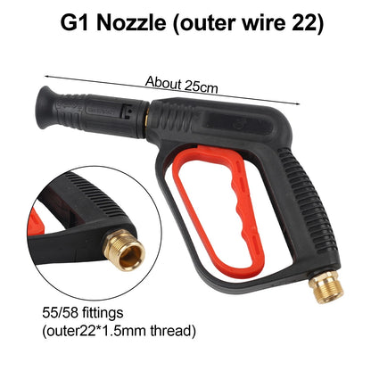 5 Spray Pattern Car Wash Nozzle for Universal Use