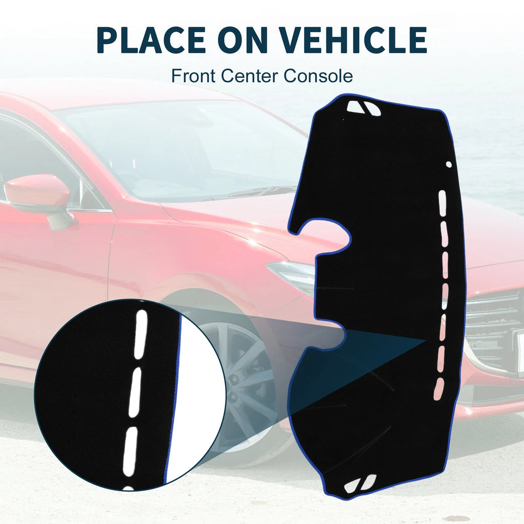 Dashboard Dash Cover Mat for Mazda 2 Demio 2007–2014 Sun Protector