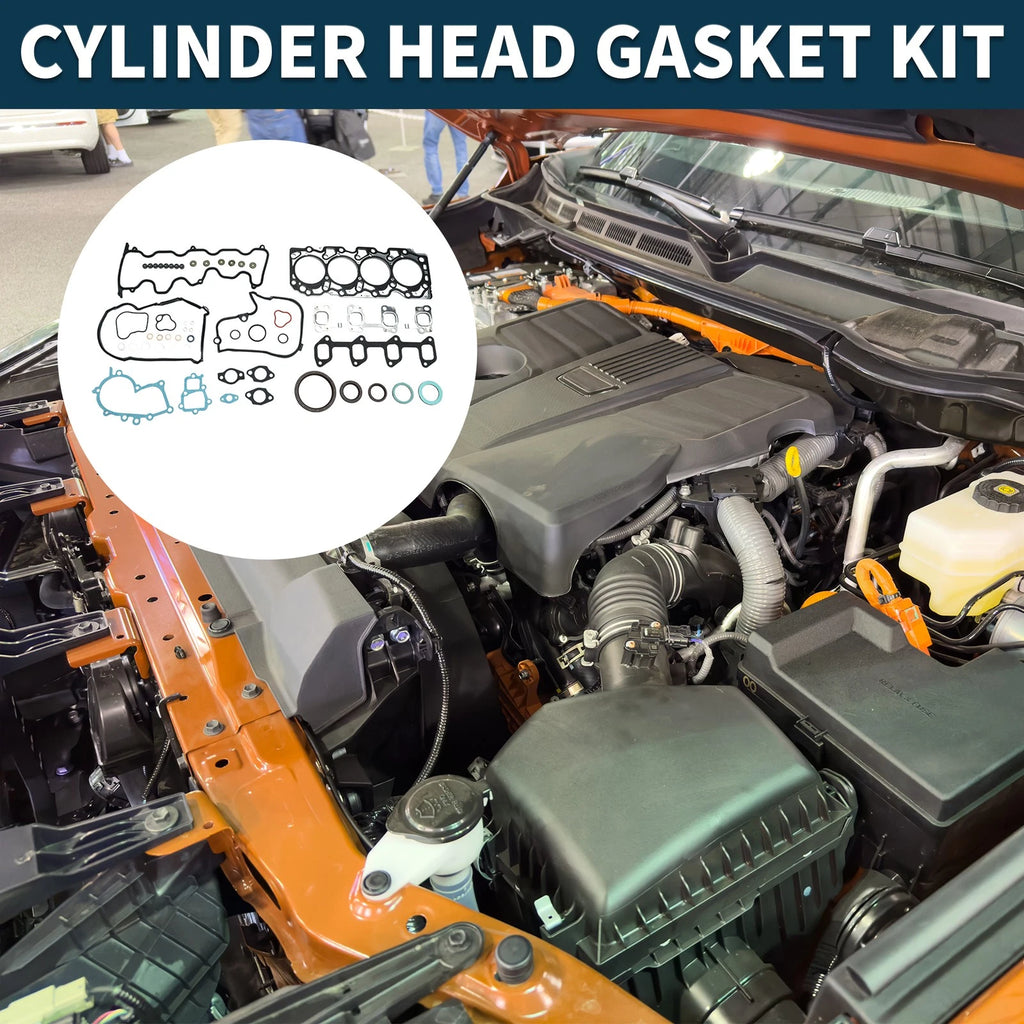 Cylinder Head Gasket Kit Replacement for Toyota 2C Engine (1980–1994)