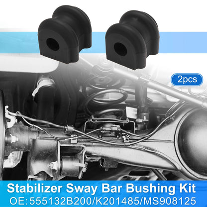 2X Rear Side Stabilizer Sway Bar Bushing Kit for Kia Sorento (2011–2013) 555132B200