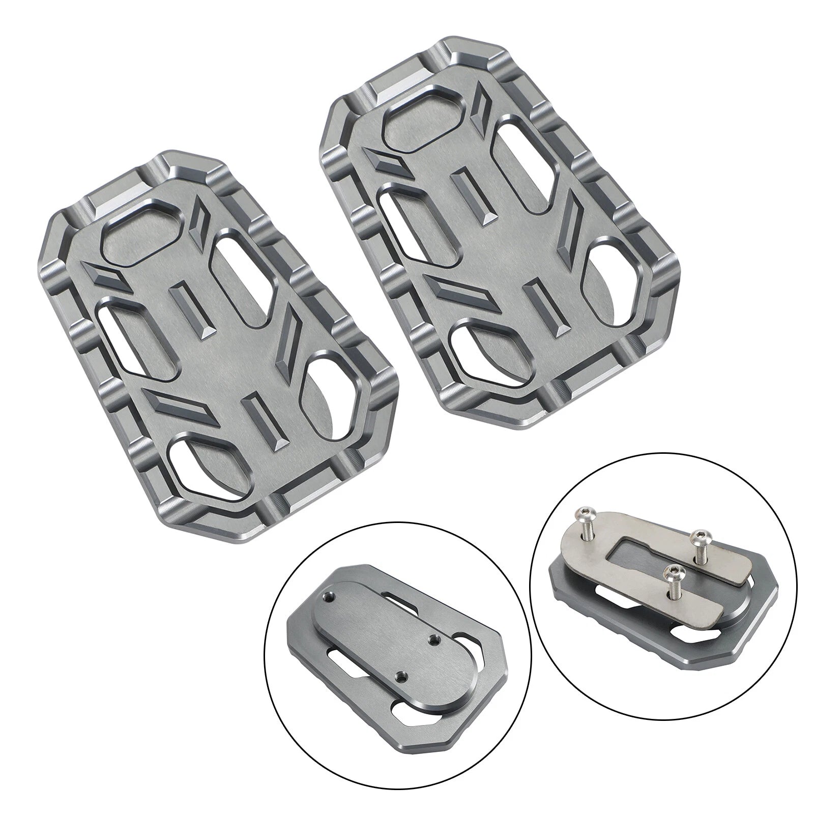 CNC Driver Footpegs Set of 2 for Triumph Scrambler 1200, Tiger 900 (2019–2023)