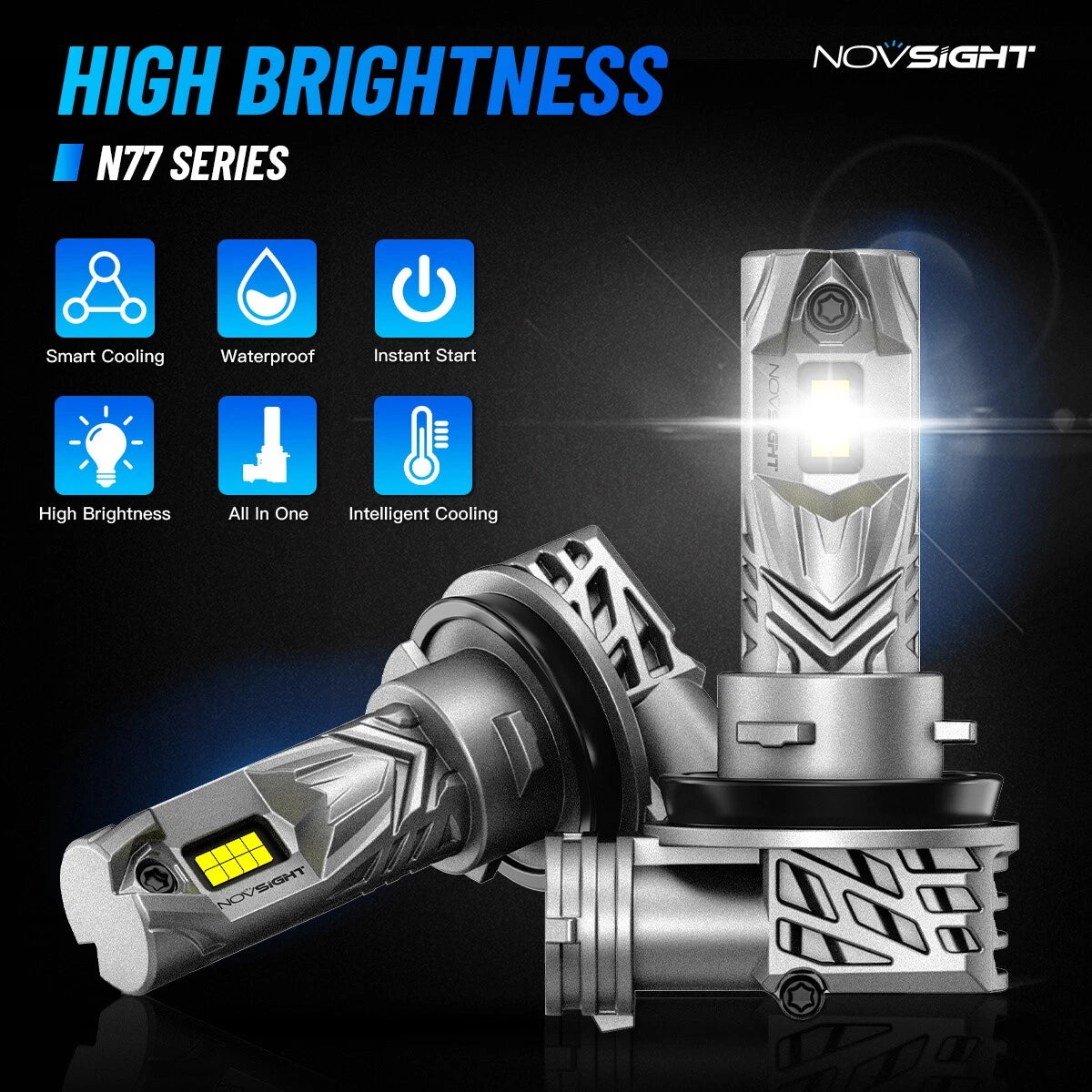 H8 H9 H11 LED Headlight Kit for (20000LM)
