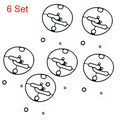 Set of 6 Carburetor Bowl Gaskets for Nikki Briggs & Stratton (N/A) 698781 796184 799727