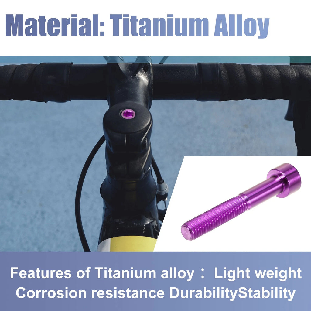 Universal Bike Stem Bolt M6x40 for Headset Bicycle Accessories (M6x40)