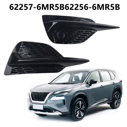 Fog Light Cover for Nissan Rogue Sport (2022) Black Easy Install