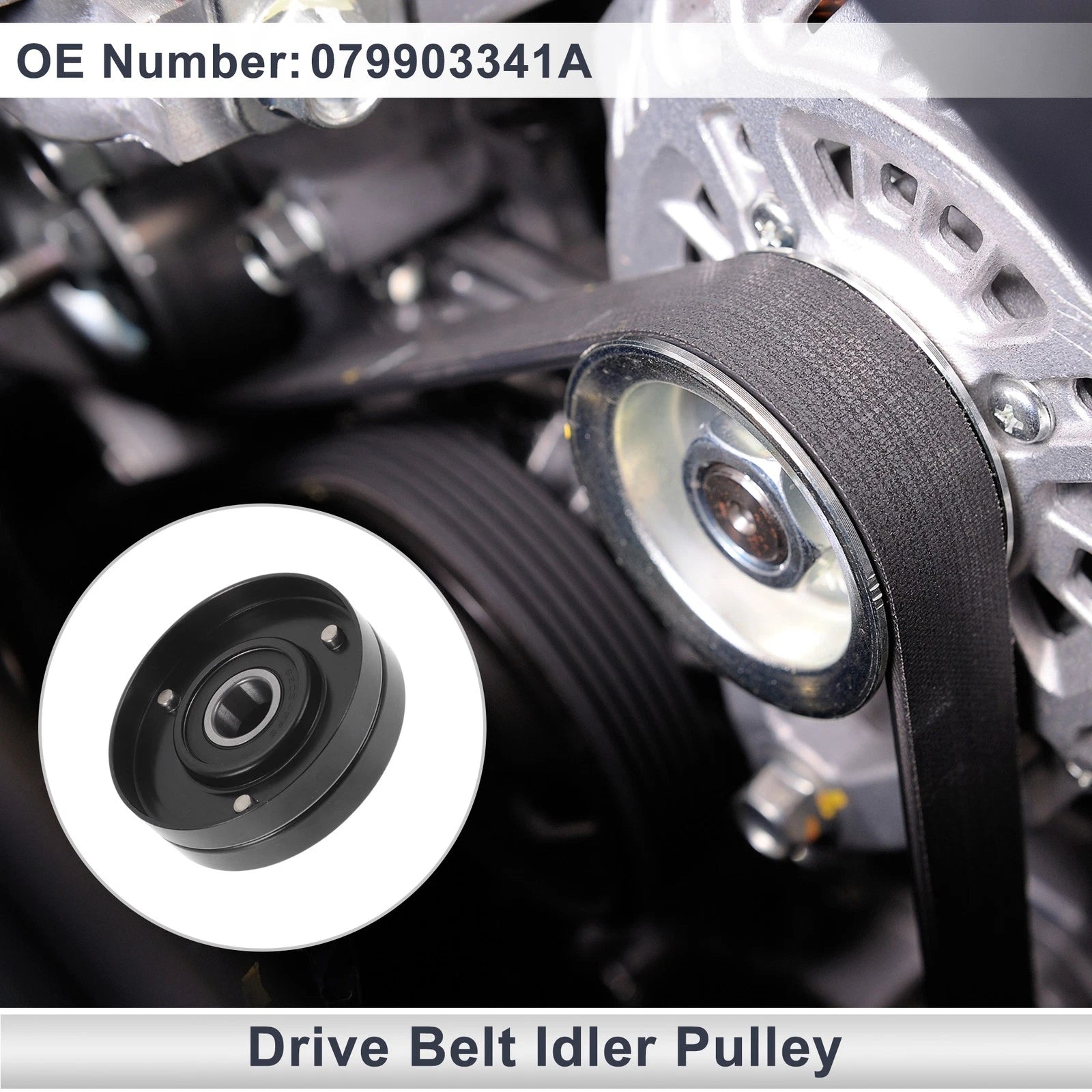 Drive Belt Idler Pulley Replacement for Audi A6 (2006–2011)