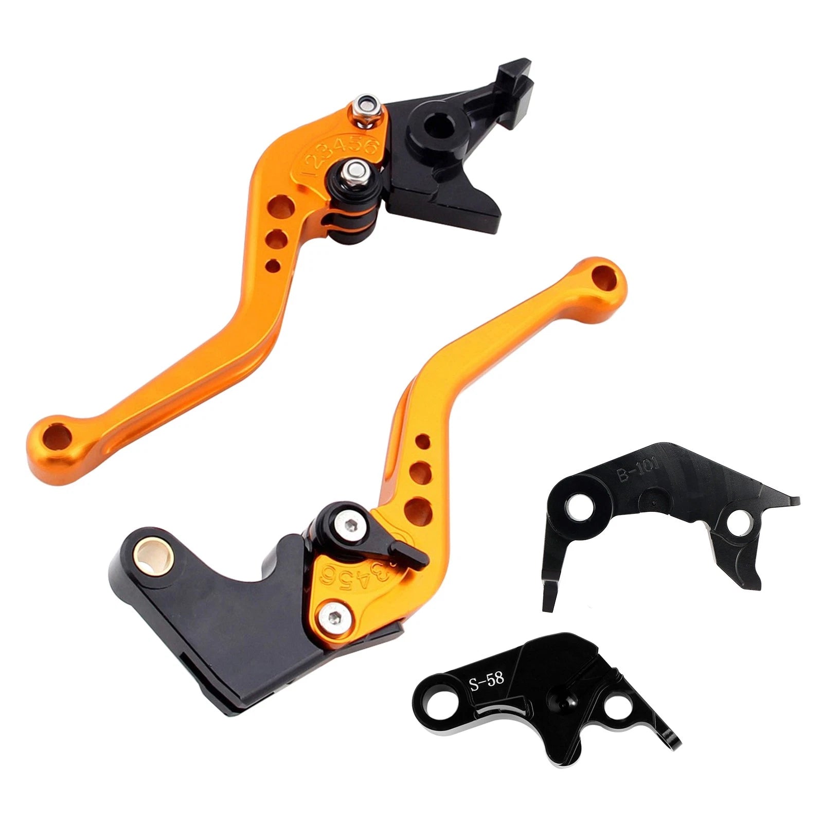 Short Clutch Brake Lever for Yamaha YZF R7 MT-10/SP FZ-10/SP (2022–2023)