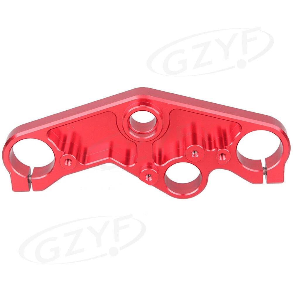 Triple Tree Front End Upper Top Clamp Fit Yamaha YZF R3 R25 2014 - 2016 Red