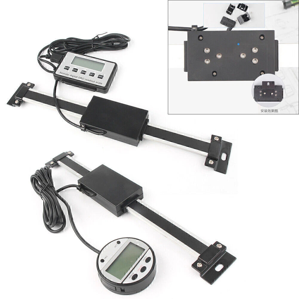 6" LCD Display Digital Scale Caliper with Magnetic Remote for Universal Use