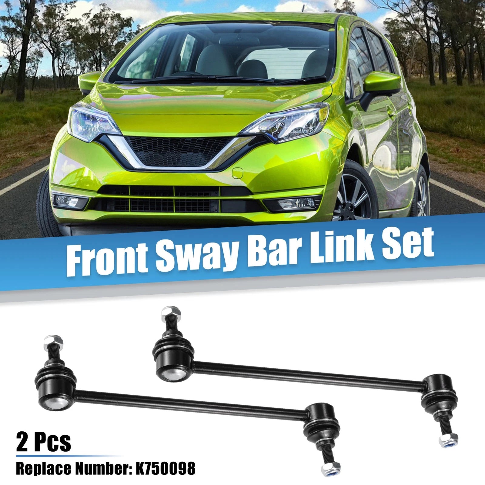 2X Front Sway Bar Link Set for Nissan Cube (2009–2014)